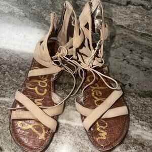 Women's Sam Edelman Katya Gladiator Sandals Shoes Size 8.5 SRC